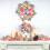 White Maple Leaf & Blush Pumpkin Garland, 5.5ft 1
