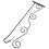 Stainless Steel Garden Flag Pole with Hook 1