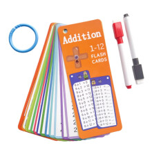 17-Piece Multiplication Flash Cards Set – 3rd to 6th Grade Math Games, Times Table Learning Tools for Classroom & Homeschooling (Ages 8-12)