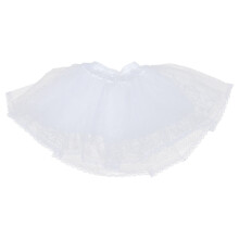 Slipkleid, Petticoat-Rock für Damen, kragenloser kurzer Rock, Tüllrock, Tutu-Unterrock, Kinderrock