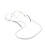 Spectacles Chain White Beaded 2Pack 11.8 x 0.4 x 0.2in 1