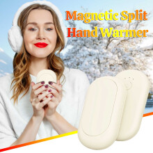 Magnetischer, abnehmbarer Handwärmer, USB-aufladbar, 2er-Pack