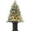 3FT Pre-Lit Christmas Tree with 78 LED Lights PE PVC Hinged 1