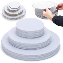 60-Piece Felt Plate Separators – Small, Medium, Large