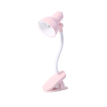 Lampe de bureau à mini pince avec col de cygne flexible, lampe de lecture à piles pour bureau, piano, tête de lit et ordinateur – Compatible USB