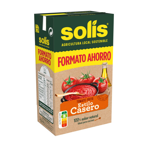 Solis Salsa de tomate COMBI CASERO 12 x 500 g 2