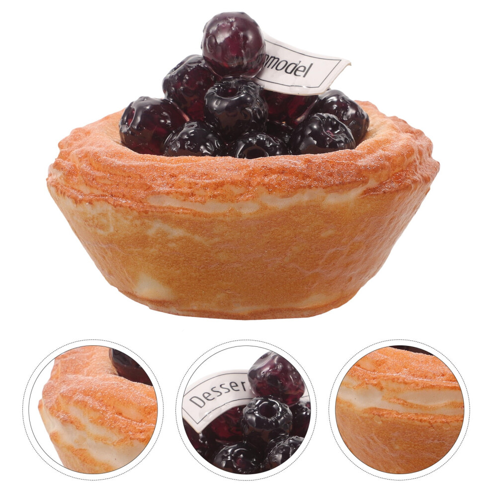 Realistic Artificial Tart Magnet Pu Material For Display, Photography Props, Showcase Decoration 9558633863406