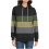 Felpa da donna a maniche lunghe con cappuccio e blocchi di colore, pullover casual, ampia, con tasche, comoda e morbida 4