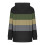 Felpa da donna a maniche lunghe con cappuccio e blocchi di colore, pullover casual, ampia, con tasche, comoda e morbida 5