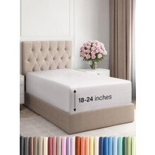 Drap-housse extra profond pour matelas King – 45 à 60 cm (18 à 24 pouces),