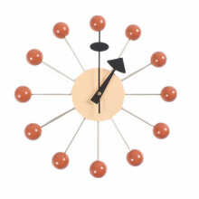 Wall Clock,Stylish & Functional Modern Wall Clock,Versatile Usage Clocks for Living Room,Orange,One Size