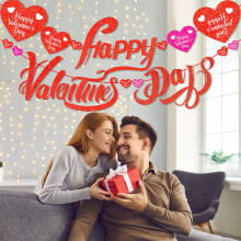 Valentine's Day Love Banner for Party Decoration