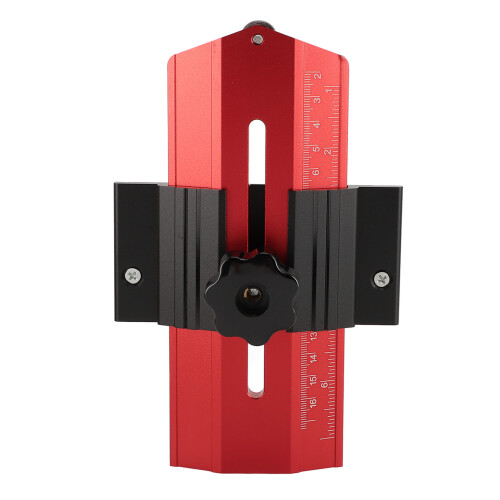 Premium Stainless Steel Thin Rip Jig Guide for Table Saw, Red 2