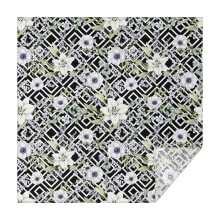 Vierkant tafelkleed met Pioneer bloemenprint, waterdicht, afwasbaar, morsbestendig en wasbaar, geschikt voor thuis, keuken en feestdecoratie, 107 x