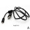 USB-datakabel voor NIKON Coolpix-camera UC-E6UC-E16W3R4 1,5m/1m UC-E17. T7N2 1