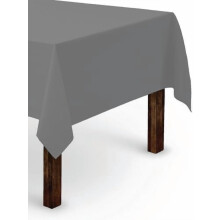 Rectangle Tablecloth 90 x 156 in Charcoal Polyester for