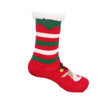 Meias de Natal UHGANN para Mulheres, Meias Quentes e Grossas de Tricô Vintage Macias, Presentes de Inverno, Meias de Cano Médio, Ideal para