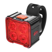 Bicycle Light, Bike Rear Light, Bicycle Taillight, Bicycle Accessories, Bicycle Front Light, Easy Installation Bike Headlight 4 Lamp Beads