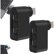 USB2.0 4-inch USB-poorten 2-draads