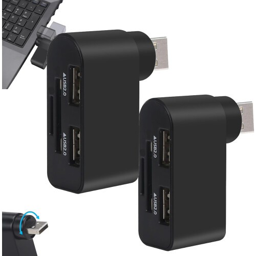 USB2.0 4-inch USB-poorten 2-draads