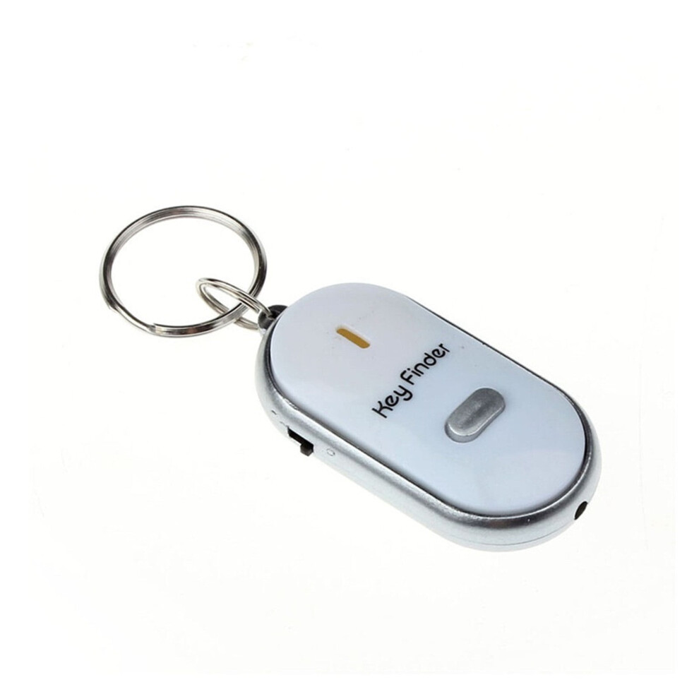 Smart Key Finder With Whistle And Flash Alert, 1 Pack Blue/White/Black 9377112899008