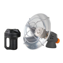 Aquecedor portátil a propano HIBIBUD de 3800 BTU para uso interno, seguro e portátil.