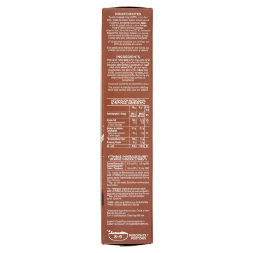 Quaker Cruesli Chocolate, 375g (Paquete de 6) 1