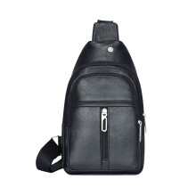 Crossbody-Tagesrucksack für Herren, schlanker Brustrucksack, kleine Umhängetasche für Reisen und Wandern