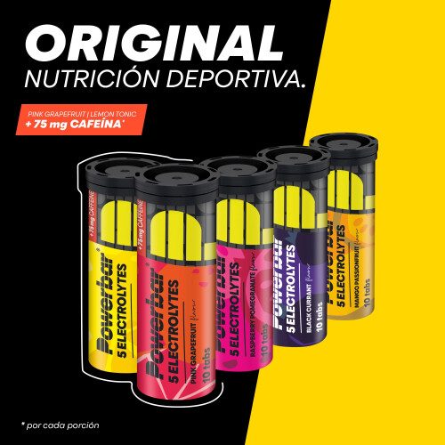PowerBar 5 Electrolytes Mango-Passionfruit 12x10Tabs - Pastillas Efervescentes con 5 Electrolitos 2