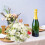 Bouquet de roses artificielles blanches 31 cm 5