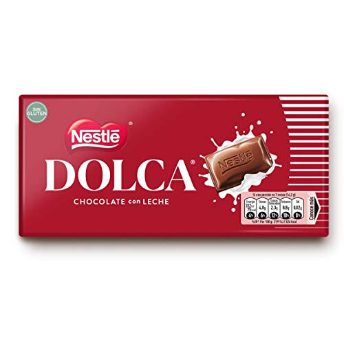 NESTLE DOLCA Chocolate con leche tableta 100g CAJA de 36 unidades 1
