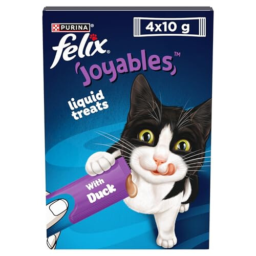 Felix FELIX Joyables Duck Liquid Cat Treat 4x10g 1