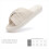 Παντόφλες για γυναίκες Memory Foam, Υπνοδωμάτιο, Κοτλέ, Φιόγκος, Σταυρωτές παντόφλες, 3