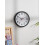 8 Inch Silent Battery Wall Clock Black 3