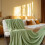 Fleece Blanket Solid Green 150 x 200 cm 4
