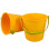 QUMONIN beach sand bucket with handle 2 pcs 2