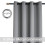 Blackout Grommet Curtains 52x84 in Grey 2-Pack 2
