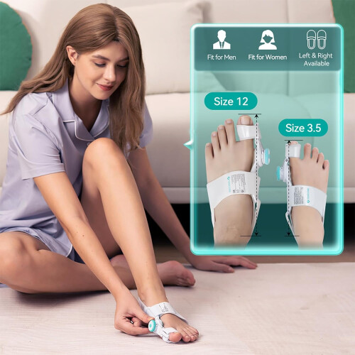 Hallux valgus corrector/teenrichter (1 stuk) 2