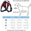 Dog Harness Mesh Breathable Comfortable Pet Vest No Pull Adjustable Soft Padded Dog Power Strap (S, Black) 6