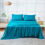 Σετ σεντόνια Queen Size, 4 τεμάχια Luxury1800Series από μικροΐνες, αντιρυτιδικά και 2