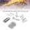 Waterproof Camping String Lights 3AA Battery Operated Warm White LED 3
