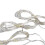 Waterproof Camping String Lights 3AA Battery Operated Warm White LED 8