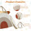 Ημερολόγιο Baby Diaper Caddy Organizer Καλάθι από Βαμβακερό Σχοινί Μεγάλες Τσάντες 3