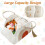 Ημερολόγιο Baby Diaper Caddy Organizer Καλάθι από Βαμβακερό Σχοινί Μεγάλες Τσάντες 8