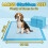 Bazaar Large Puppy Pads 100 Pack Disposable Puppy Training Pads 3