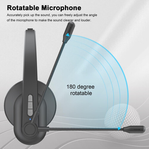 OY631 Noise-Cancelling Headset Compatible with PC, Tablet, Cell Phone 2