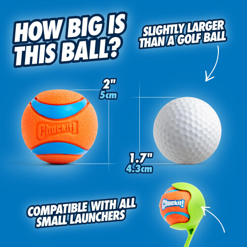 Chuckit! Chuckit - Ultra Ball - 5 cm - 2 Pack 1