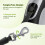Pecute Pecute Retractable Dog Leash with Poo Bag Holder, 8m/26.2ft 7