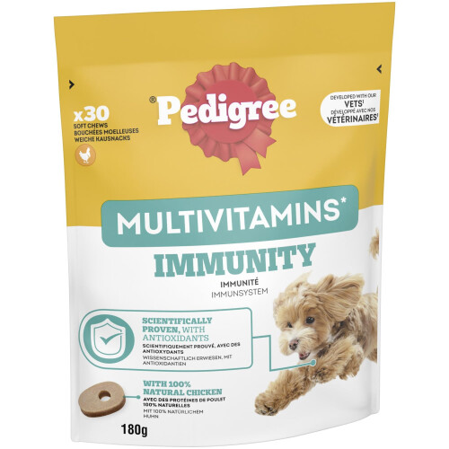 Pedigree PEDIGREE Multivitamins Immunity 30 Soft Dog Chews 180 g 1