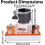 2-in-1 Invisible Fastening Router Base Plate 3